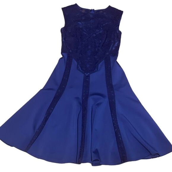 Tadashi Shoji Blue Dress 📦 - Picture 2 of 16